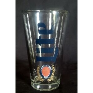 Miller Lite A Fine‎ Pilsner Pint Beer 6" Glass